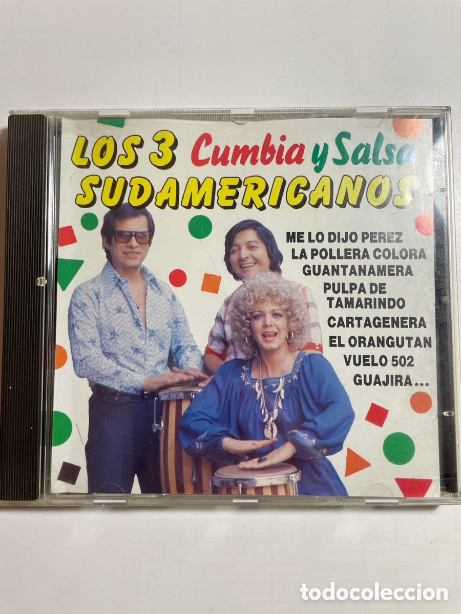 CDs de m&uacute;sica: CD Los 3 Sudamericanos Cumbia y Salsa - Foto 1