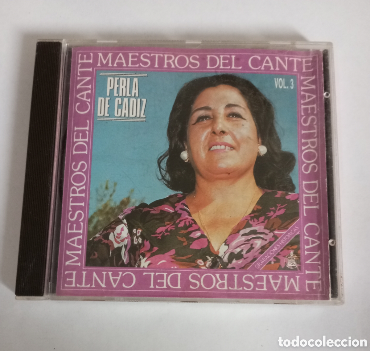 CDs de m&uacute;sica: CD la perla de cadiz maestros del cante - Foto 1