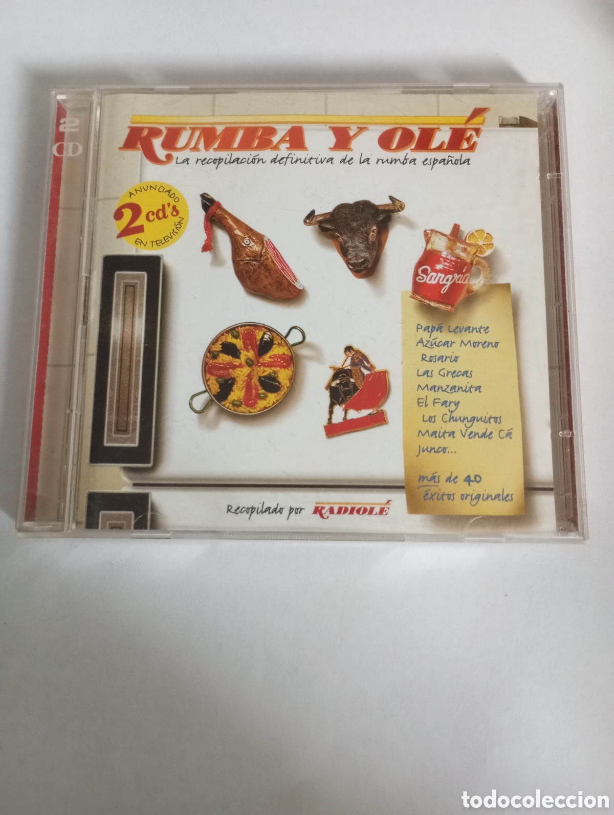 CDs de m&uacute;sica: 2 CD rumba y ole m&aacute;s de 40 exitos - Foto 1
