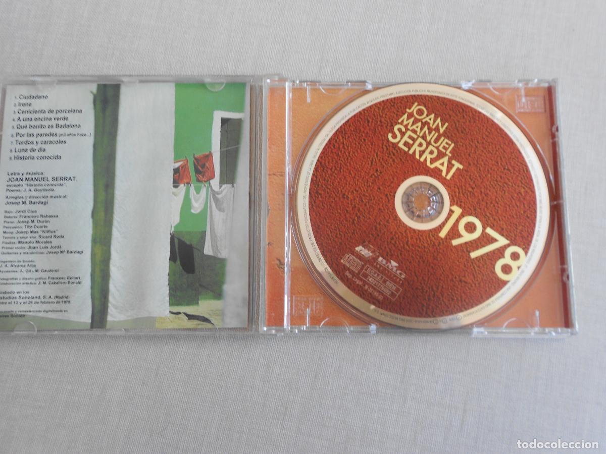 CDs de m&uacute;sica: JOAN MANUEL SERRAT -1978 - CD ARIOLA 2000 - Foto 2