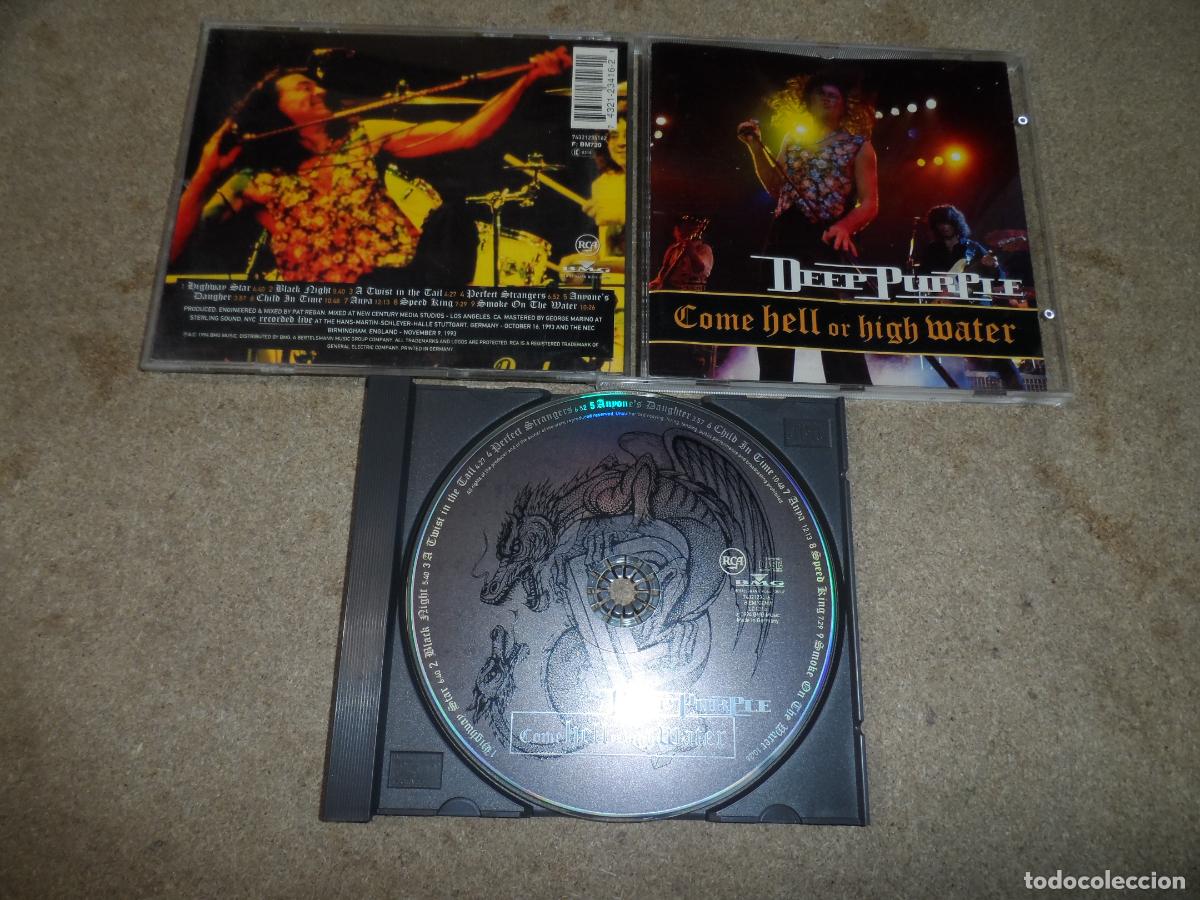 CDs de m&uacute;sica: DEEP PURPLE - COME HELL OR HIGH WATER - Foto 1