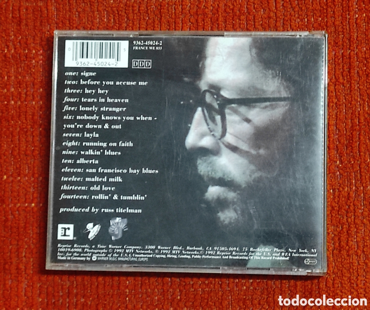 CDs de m&uacute;sica: ERIC CLAPTON UNPLUGGED - Foto 2