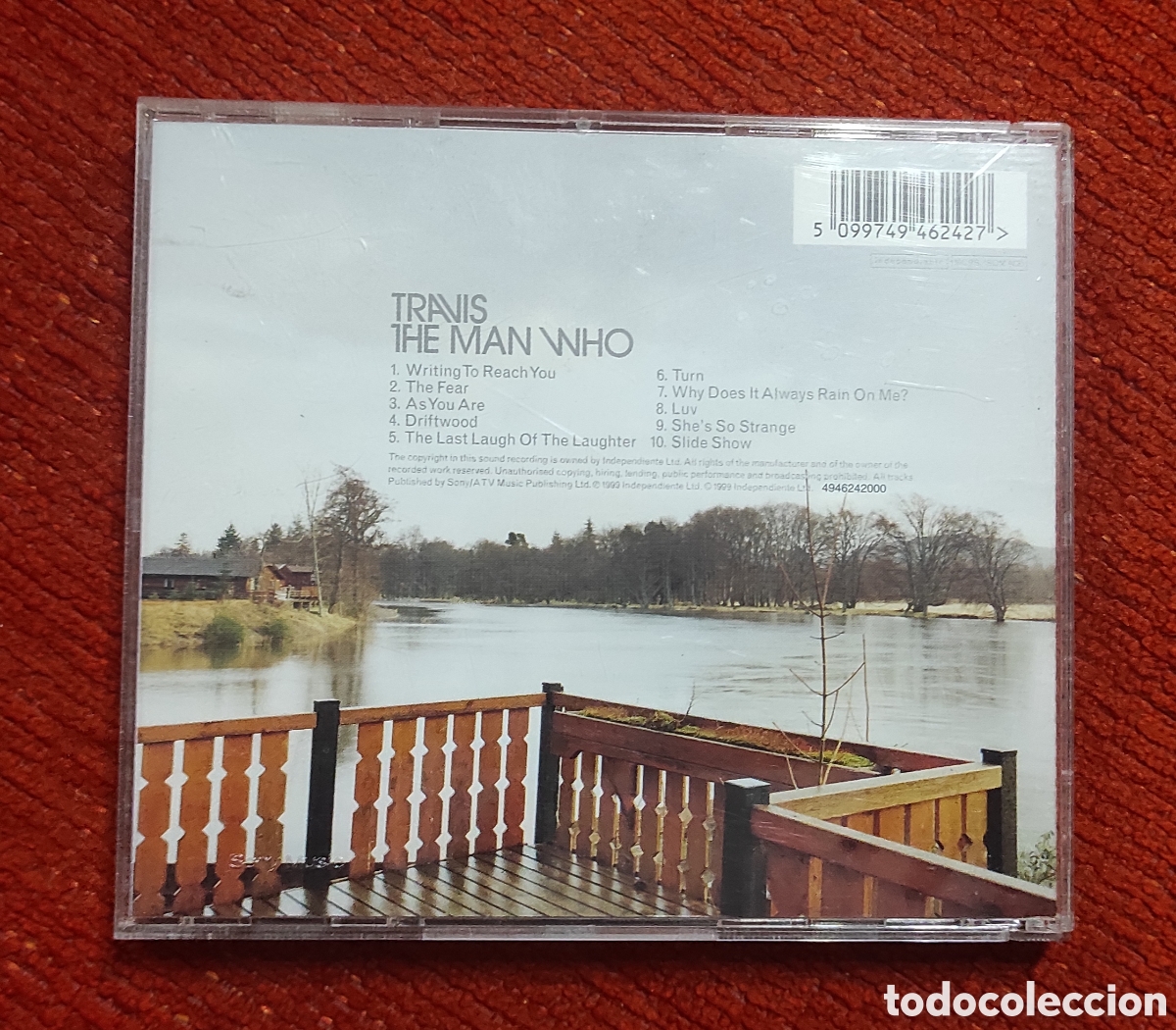 CDs de m&uacute;sica: TRAVIS THE MAN WHO CD - Foto 2