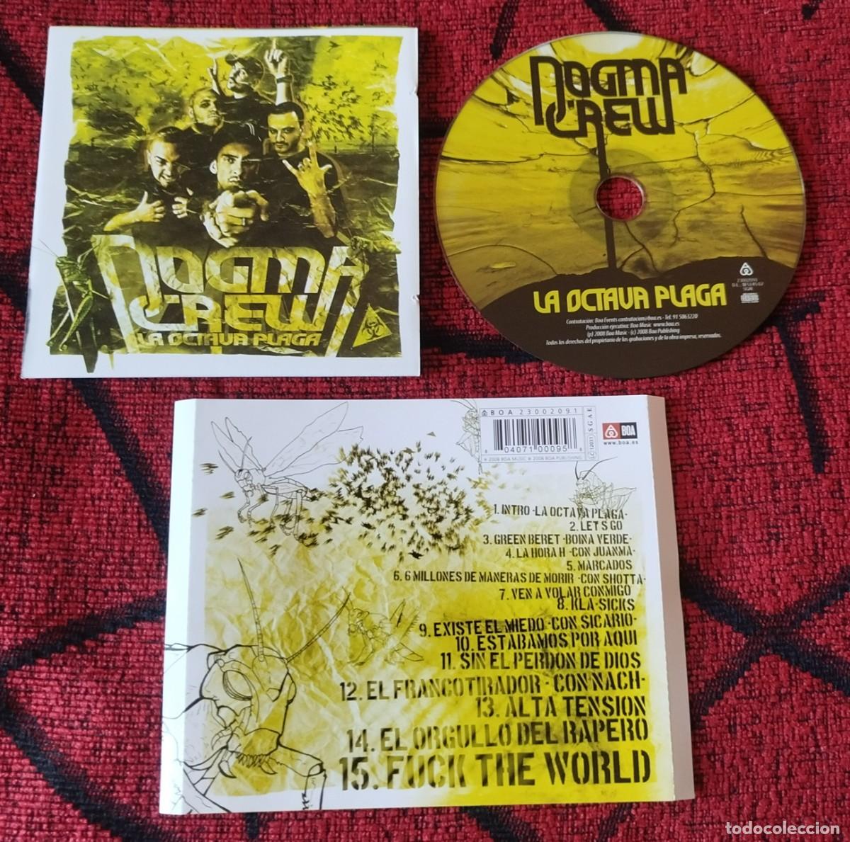 CDs de m&uacute;sica: DOGMA CREW ** La Octava Plaga ** CD 2008 - Foto 1