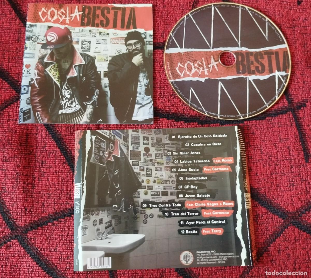 CDs de m&uacute;sica: COSTA ** Bestia ** CD 2012 - Foto 1