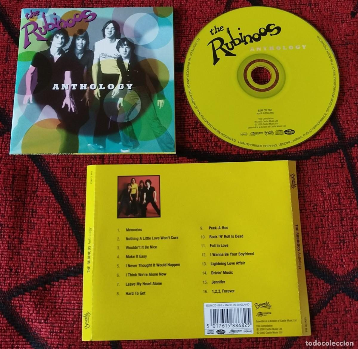 CDs de m&uacute;sica: THE RUBINOOS ** Anthology ** CD 2000 UK - Foto 1