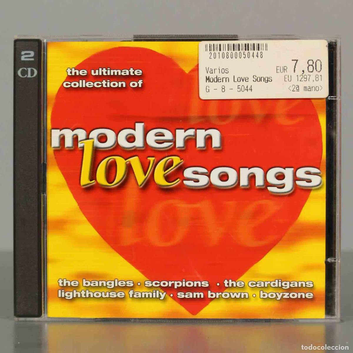 CDs de m&uacute;sica: CD. Various &ndash; Modern Love Songs - Foto 1