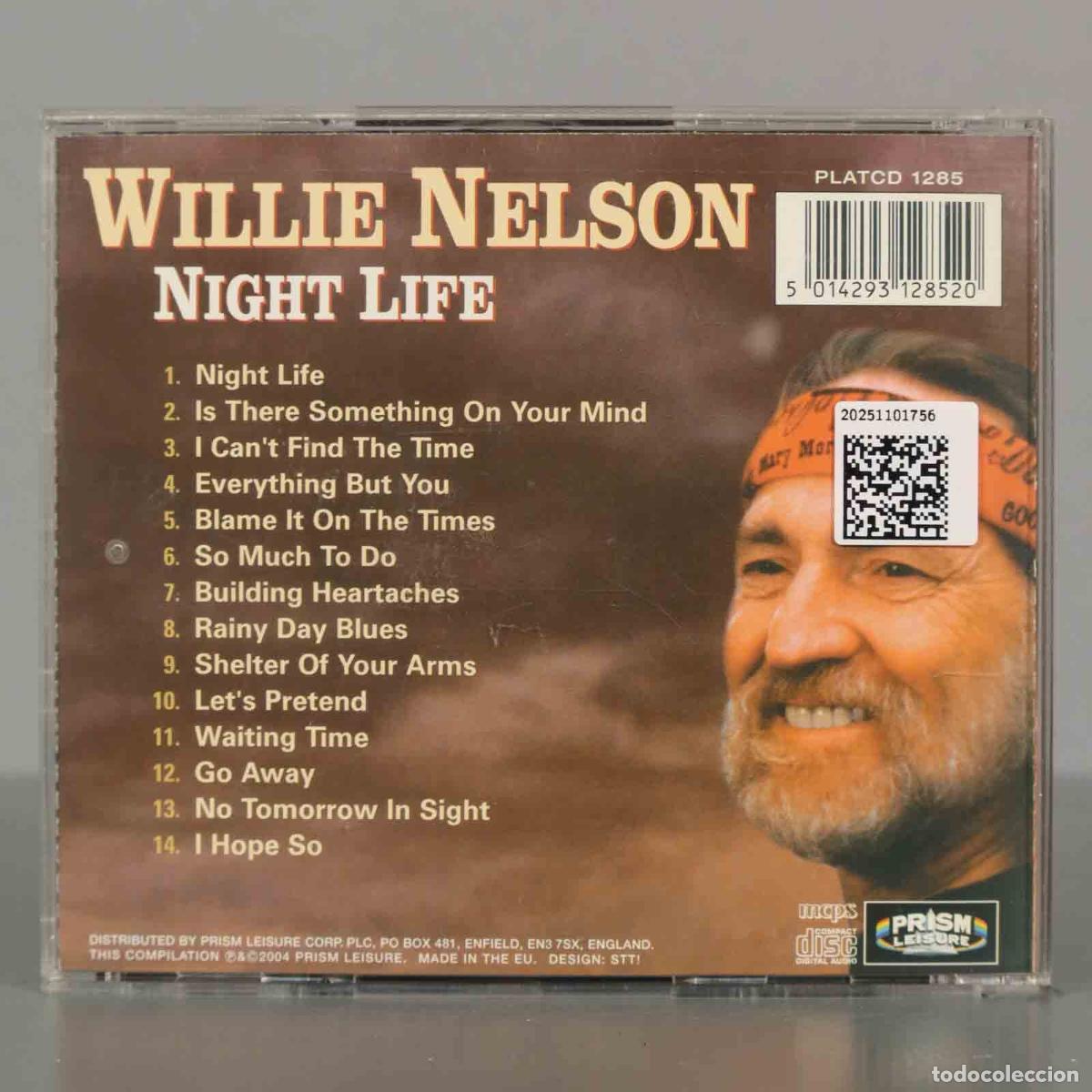 CDs de m&uacute;sica: CD. Willie Nelson &ndash; Night Life - Foto 2