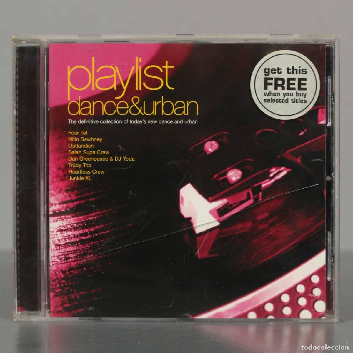 CDs de m&uacute;sica: CD. Playlist - Dance And Urban - Foto 1