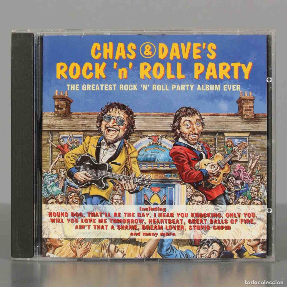 CDs de m&uacute;sica: CD. Chas and Dave &ndash; Rock &acute;n&acute; Roll Party - Foto 1