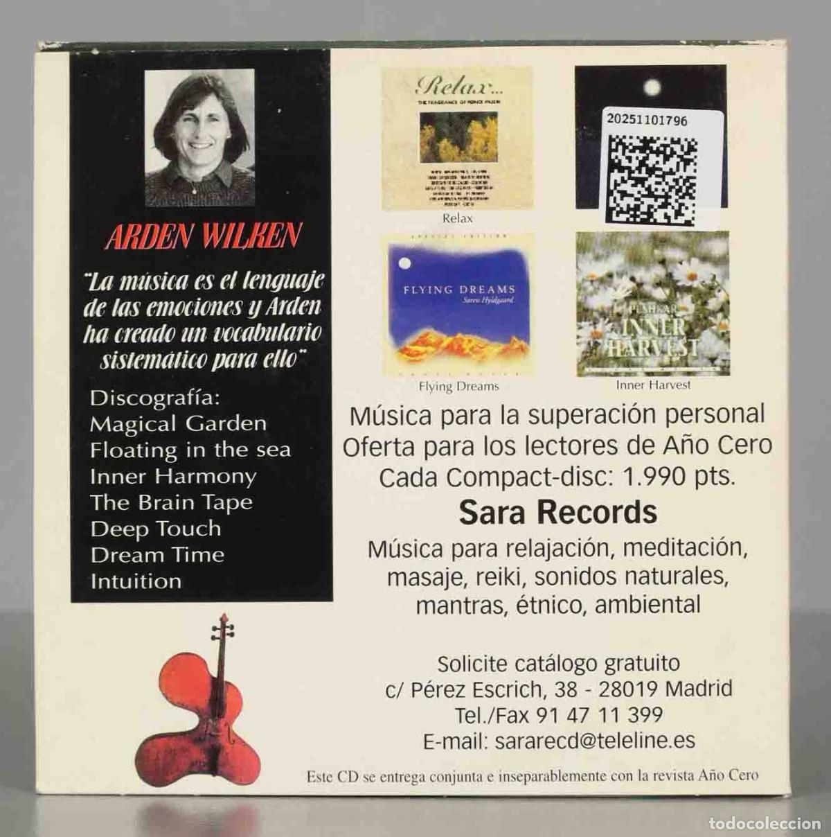 CDs de m&uacute;sica: CD. Arden Wilken &ndash; M&uacute;sica Para Elevar El Esp&iacute;ritu - Foto 2