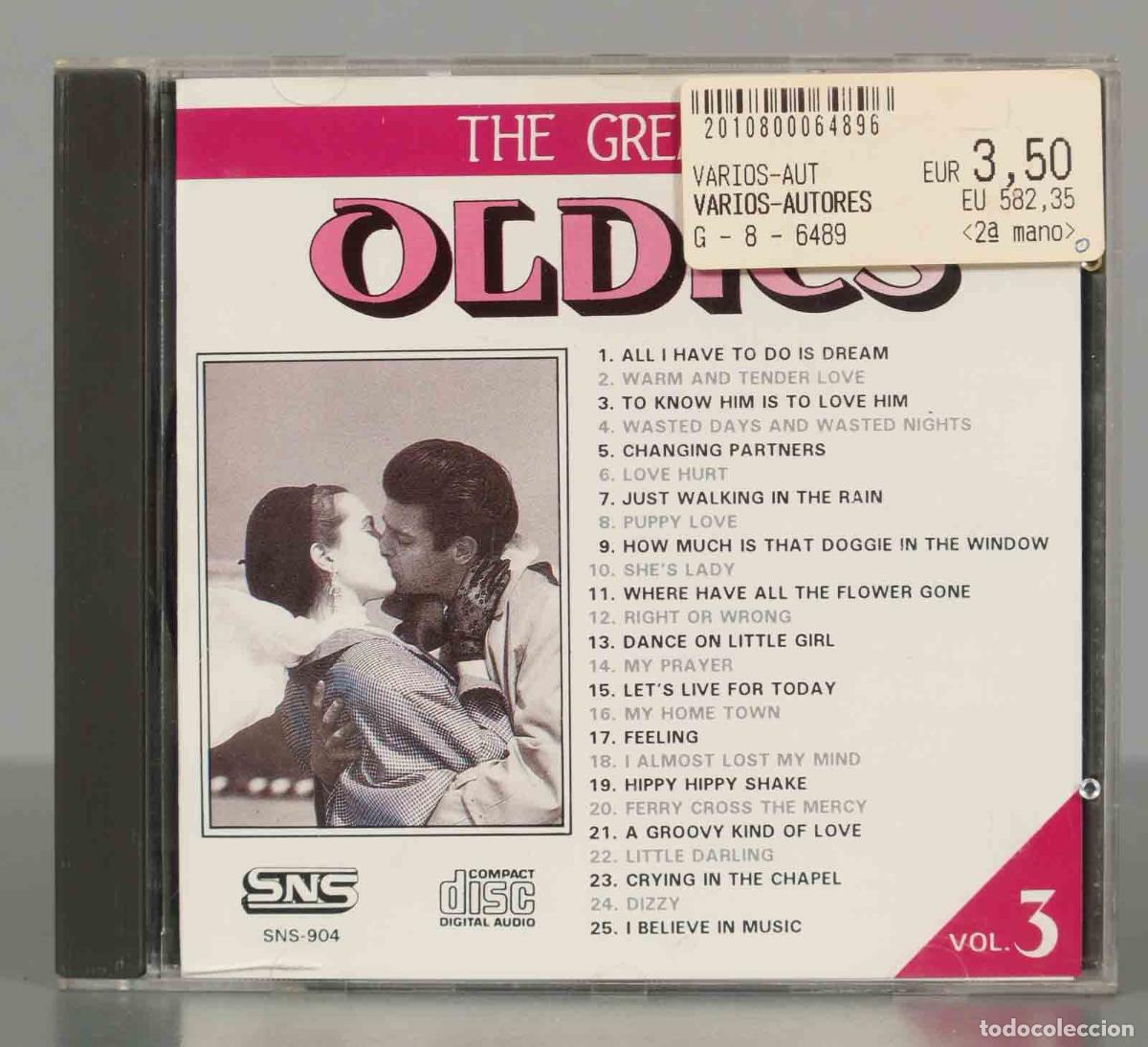 CDs de m&uacute;sica: CD. Various &ndash; Greatest Oldies. VOL 3 - Foto 1
