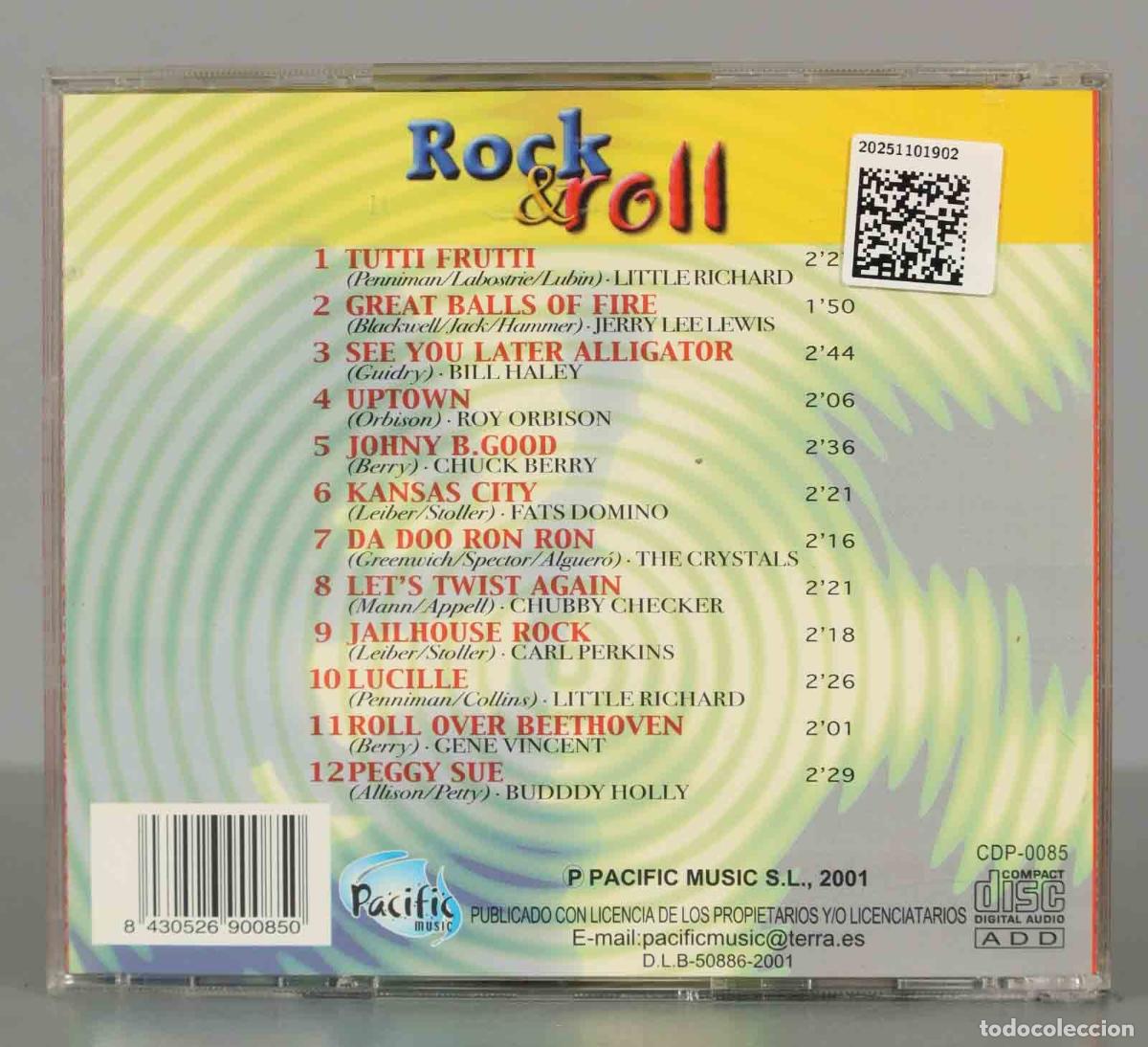CDs de m&uacute;sica: CD. Various &ndash; Rock and Roll Vol. 2 - Foto 2