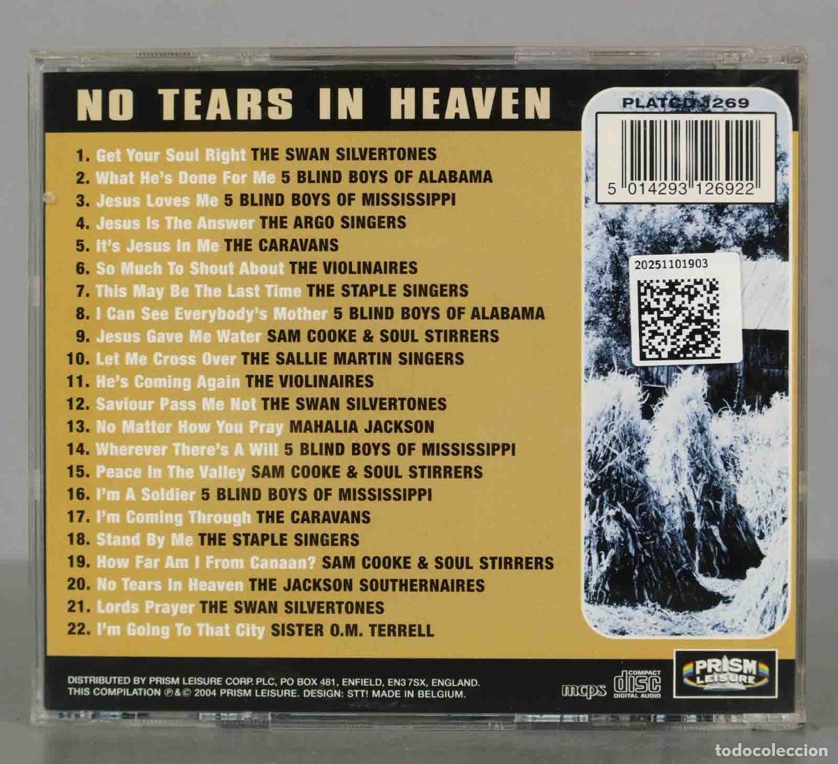 CDs de m&uacute;sica: CD. Various &ndash; No Tears In Heaven - Foto 2
