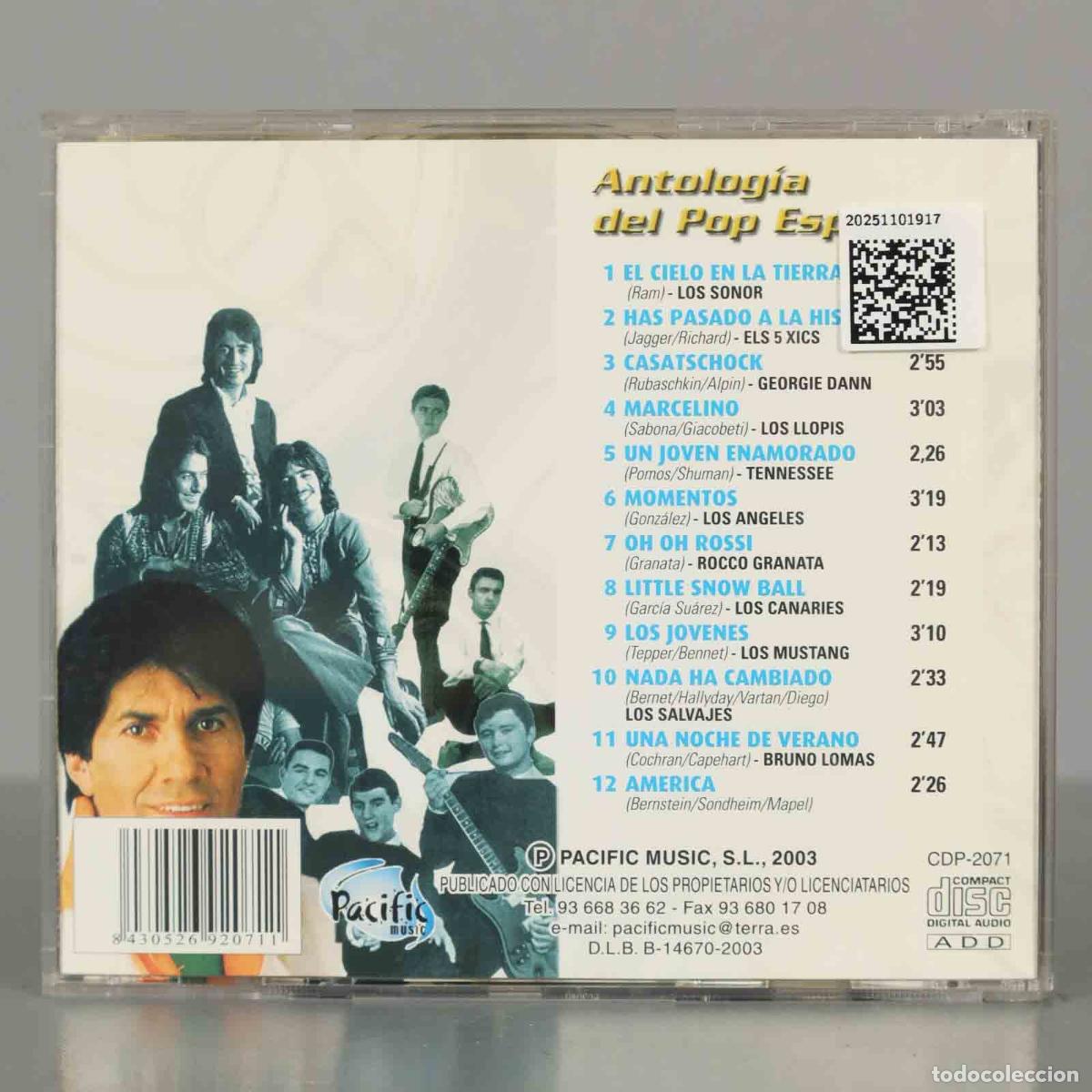 CDs de m&uacute;sica: CD. Various &ndash; Antolog&iacute;a Del Pop Espa&ntilde;ol - Foto 2