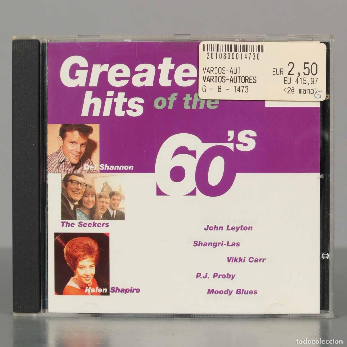 CDs de m&uacute;sica: CD. Greatest hits of 60&acute; - Foto 1