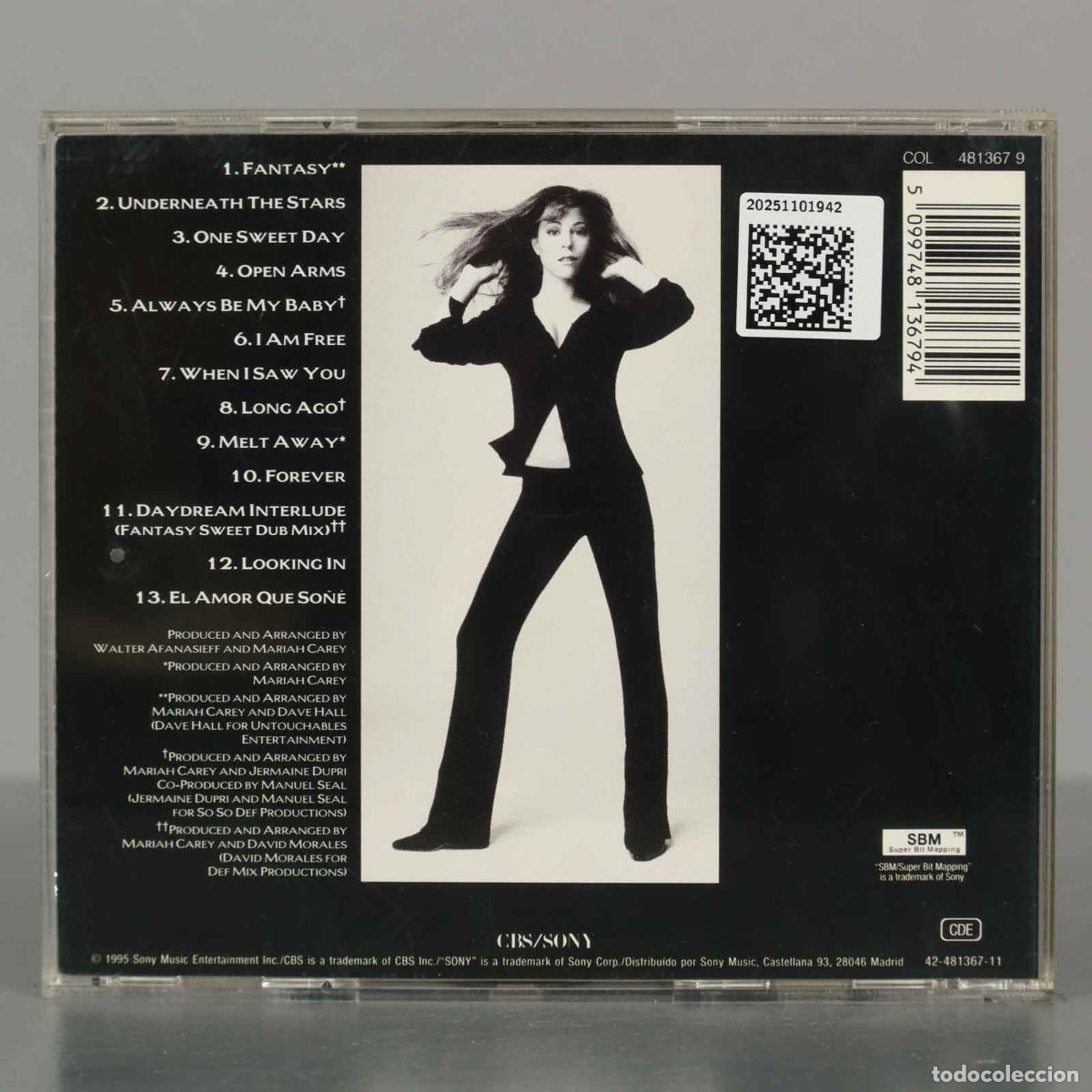 CDs de m&uacute;sica: CD. Mariah Carey &ndash; Daydream - Foto 2