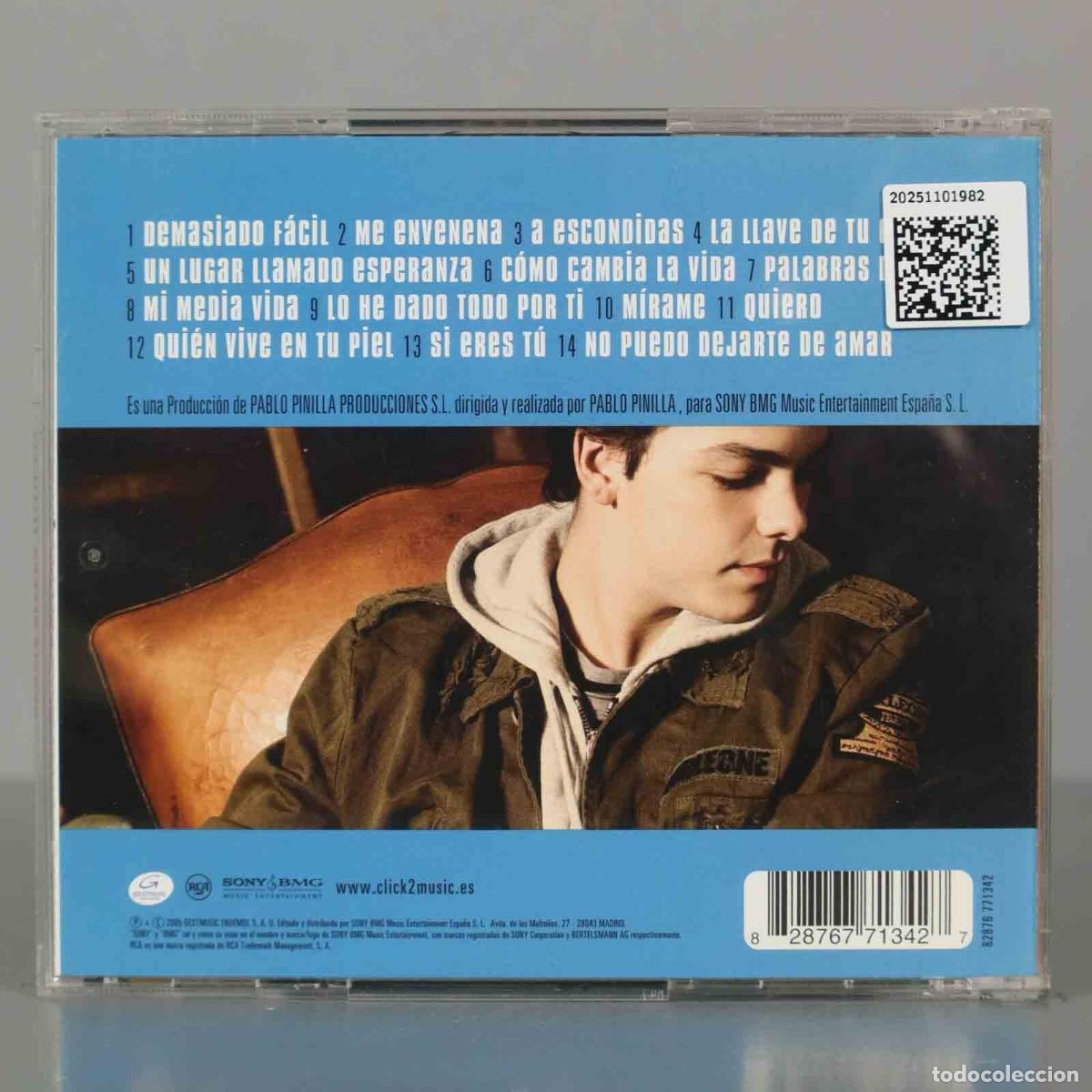 CDs de m&uacute;sica: CD. Sergio Rivero &ndash; Quiero - Foto 2