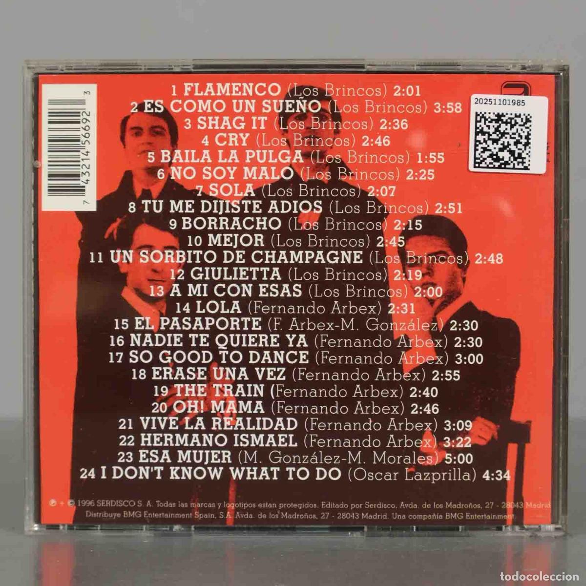 CDs de m&uacute;sica: CD. Los Brincos &ndash; Grandes Exitos - Foto 2