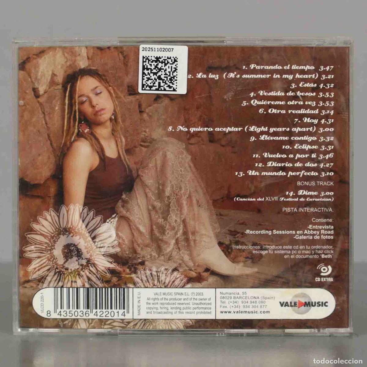CDs de m&uacute;sica: CD. Beth &ndash; Otra Realidad - Foto 2
