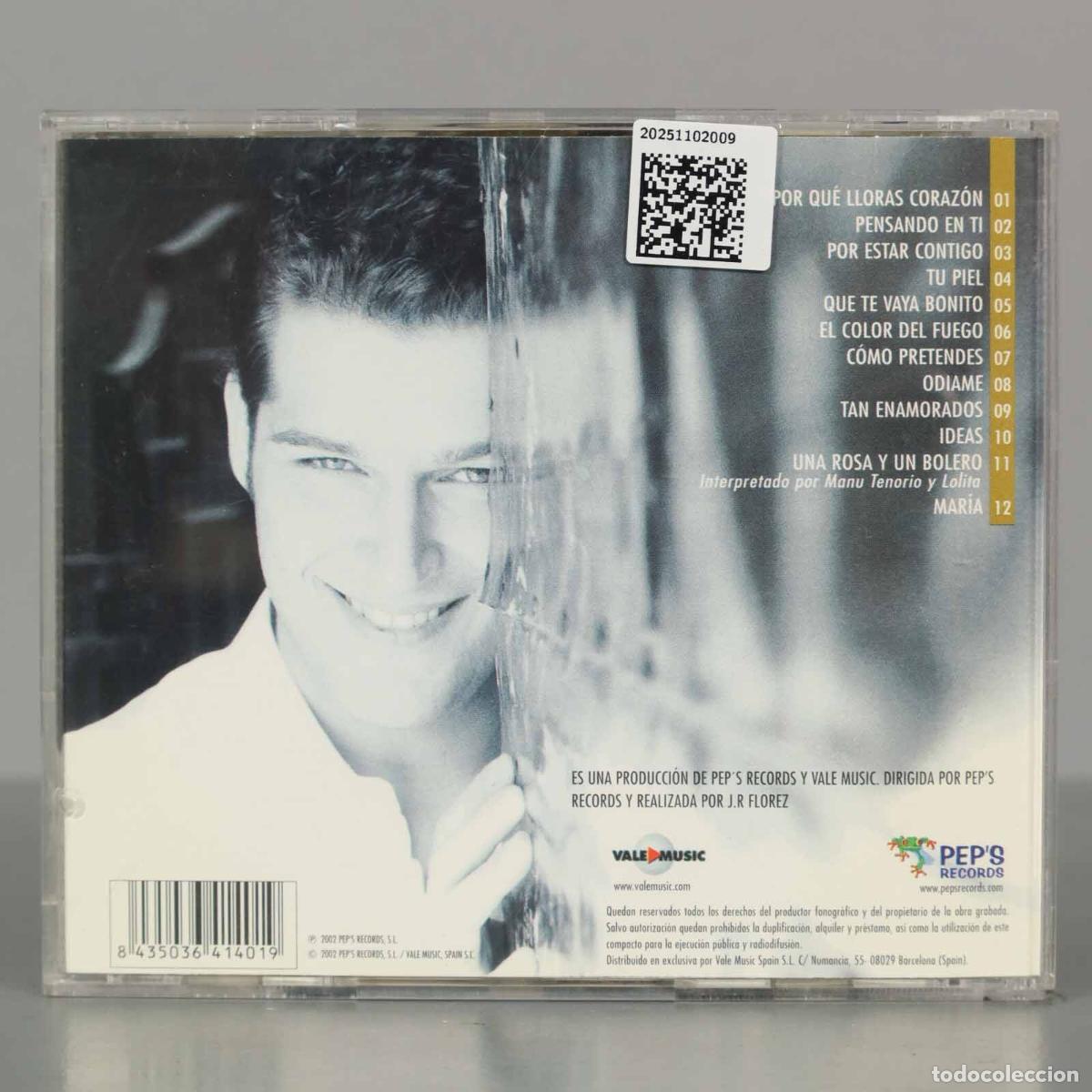 CDs de m&uacute;sica: CD. Manu Tenorio &ndash; Manu Tenorio - Foto 2
