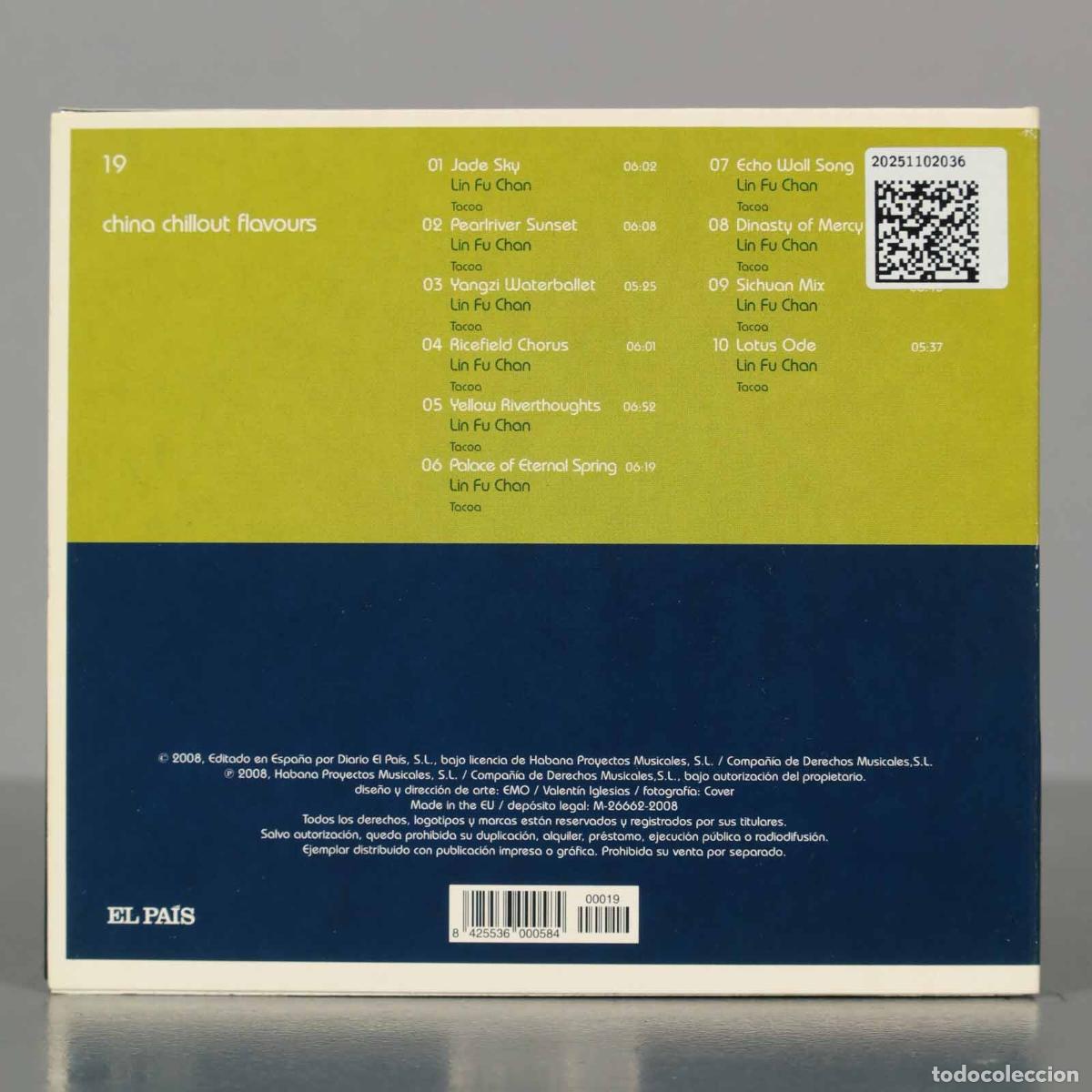 CDs de m&uacute;sica: CD. chino chillout flovours - Foto 2
