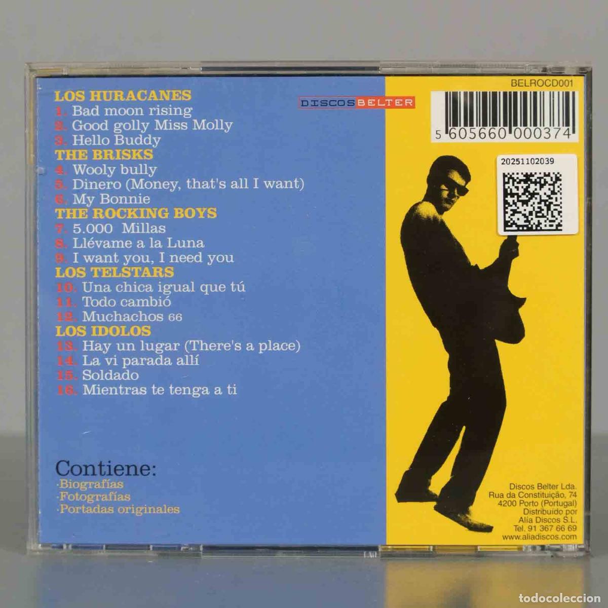 CDs de m&uacute;sica: CD. Various &ndash; Rock Espa&ntilde;ol De Los 60 Y 70 Vol1 - Foto 2