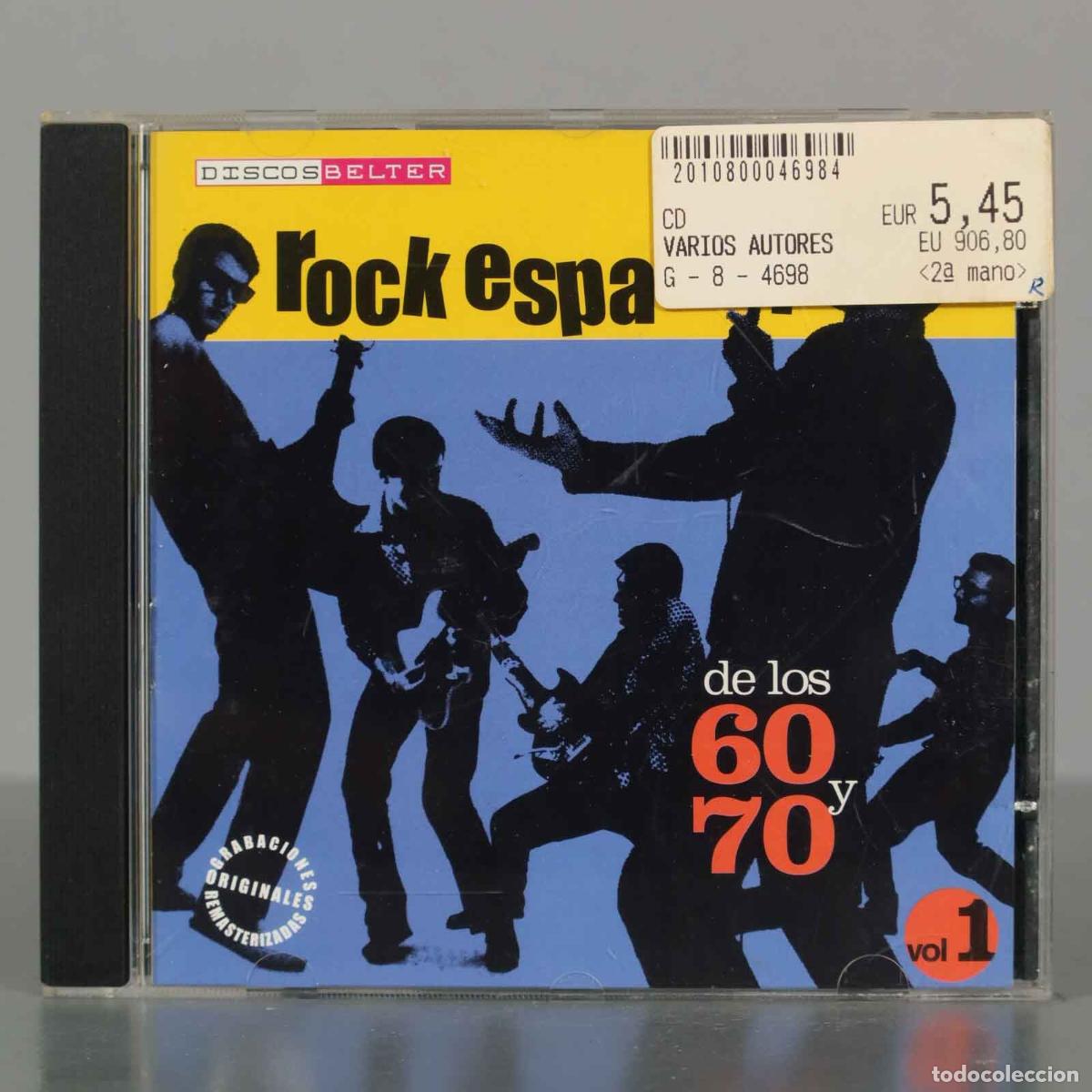 CDs de m&uacute;sica: CD. Various &ndash; Rock Espa&ntilde;ol De Los 60 Y 70 Vol1 - Foto 1