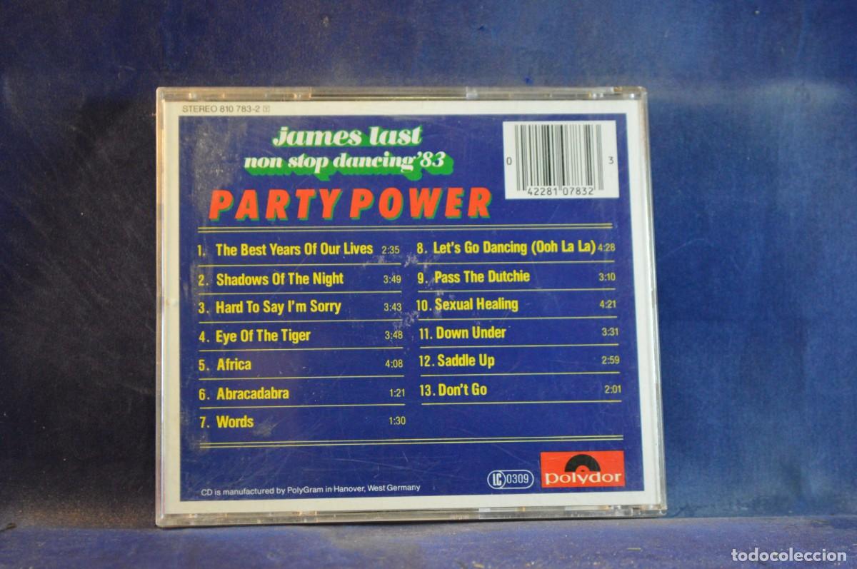 CDs de m&uacute;sica: JAMES LAST &ndash; NON STOP DANCING 83 PARTY POWER - CD - Foto 2