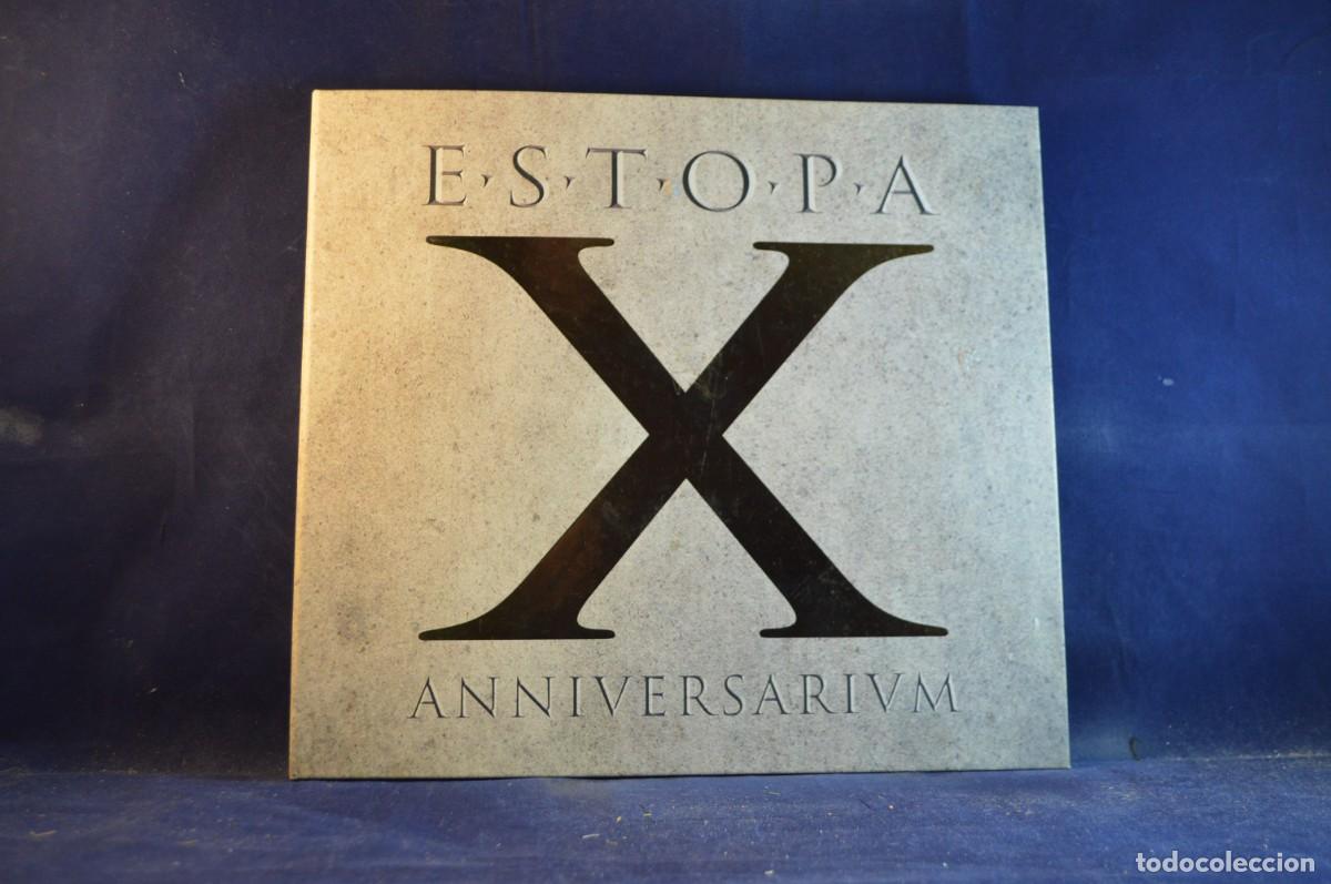 CDs de m&uacute;sica: ESTOPA &ndash; X ANNIVERSARIVM - 2 CD + 2 DVD - Foto 1