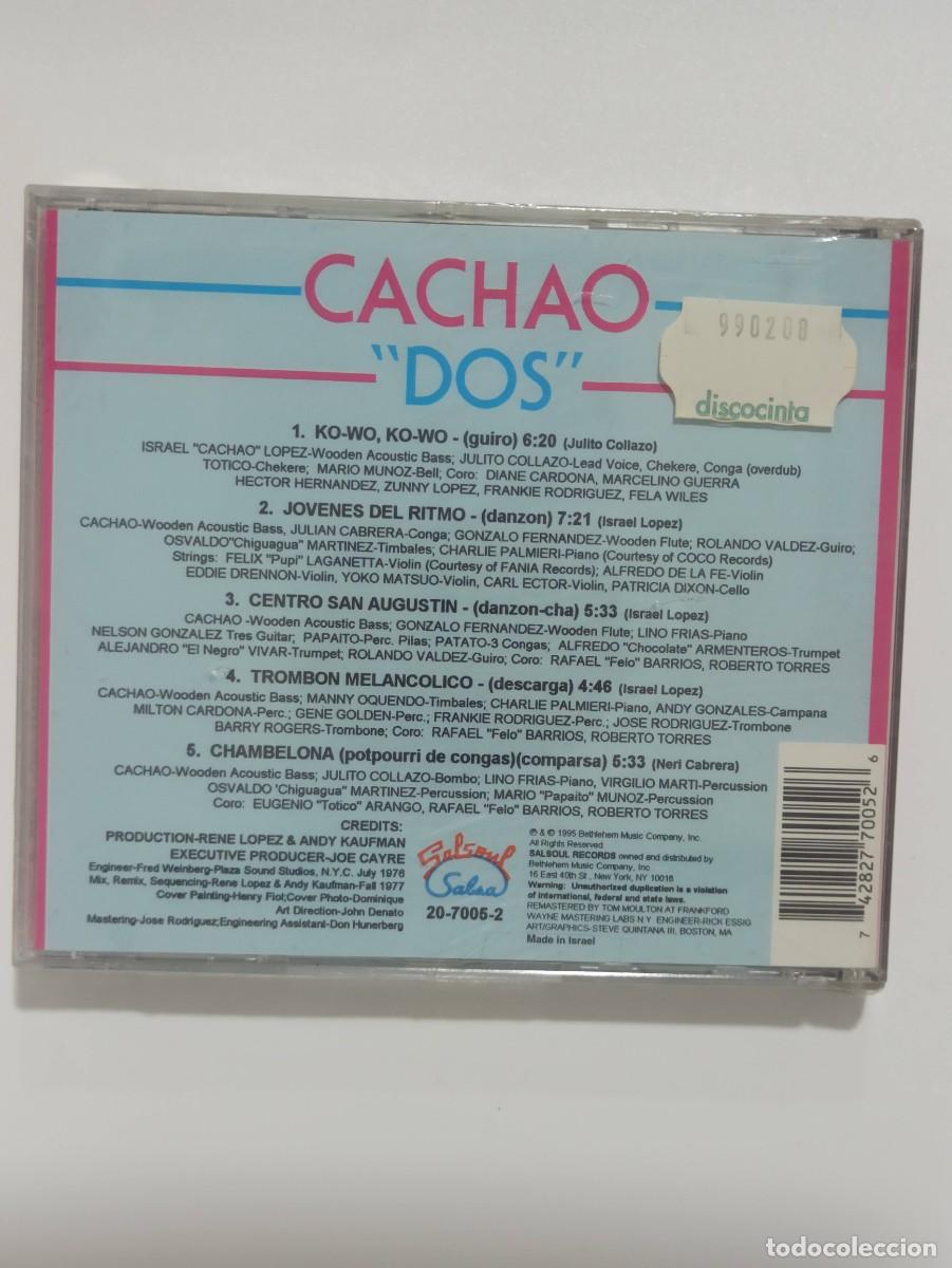 CDs de m&uacute;sica: *RAREZA* CACHAO - DOS *PRECINTADO* - Foto 2