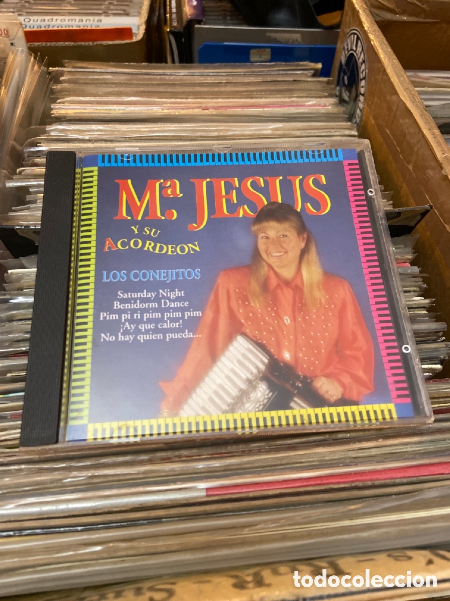 CDs de m&uacute;sica: Maria jesus y su acordeon cd los conejitos - Foto 2