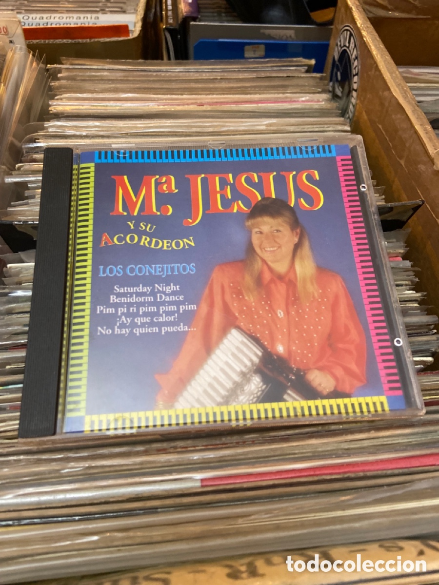 CDs de m&uacute;sica: Maria jesus y su acordeon cd los conejitos - Foto 1