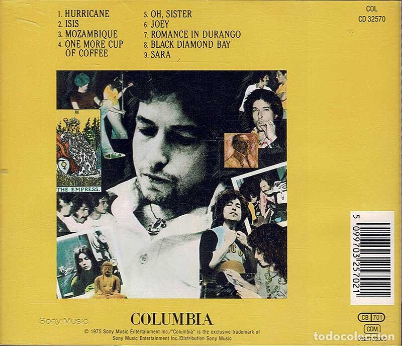CDs de m&uacute;sica: Bob Dylan - Desire. CD - Foto 2