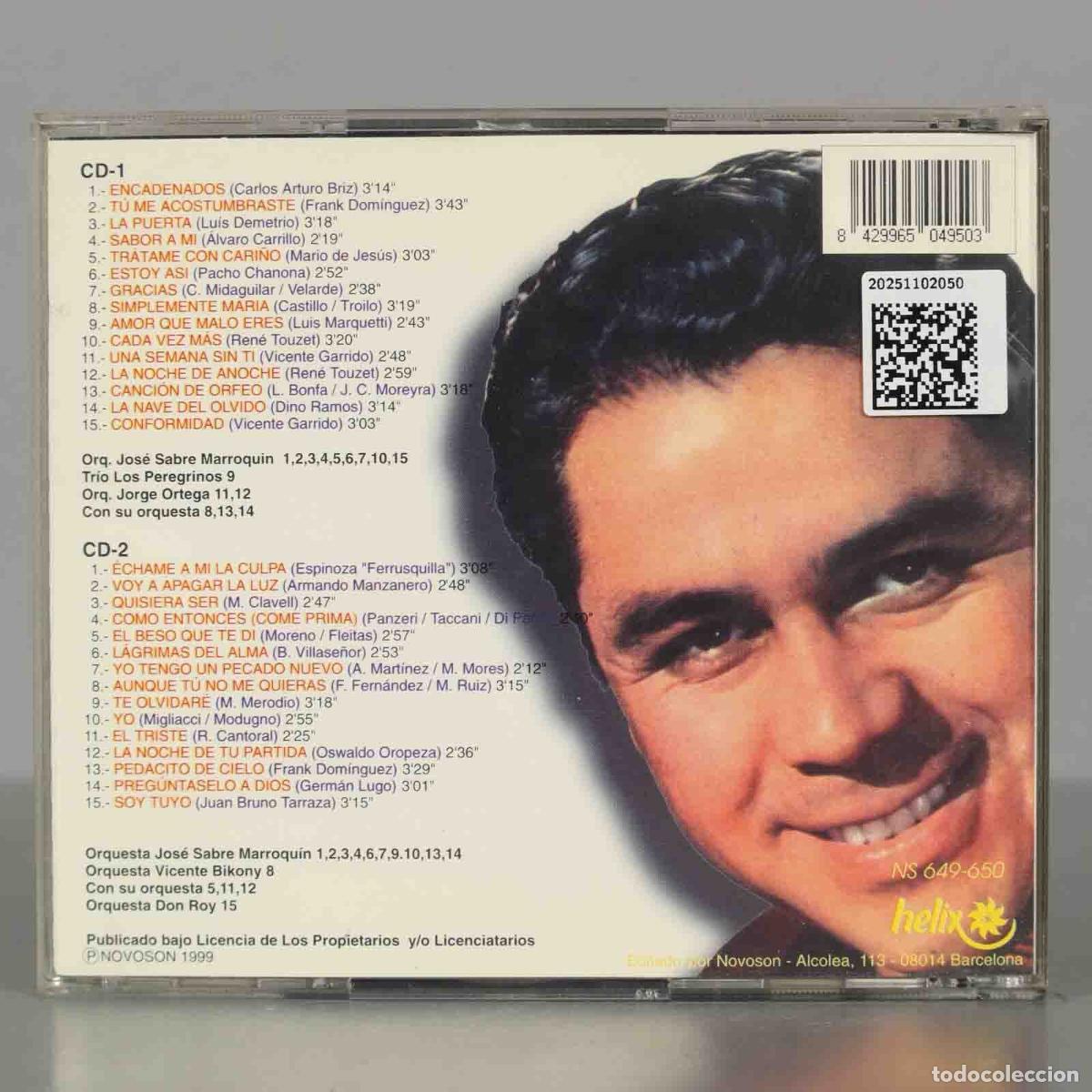 CDs de m&uacute;sica: CD. Lucho Gatica &ndash; Selecci&oacute;n De Boleros - Foto 2