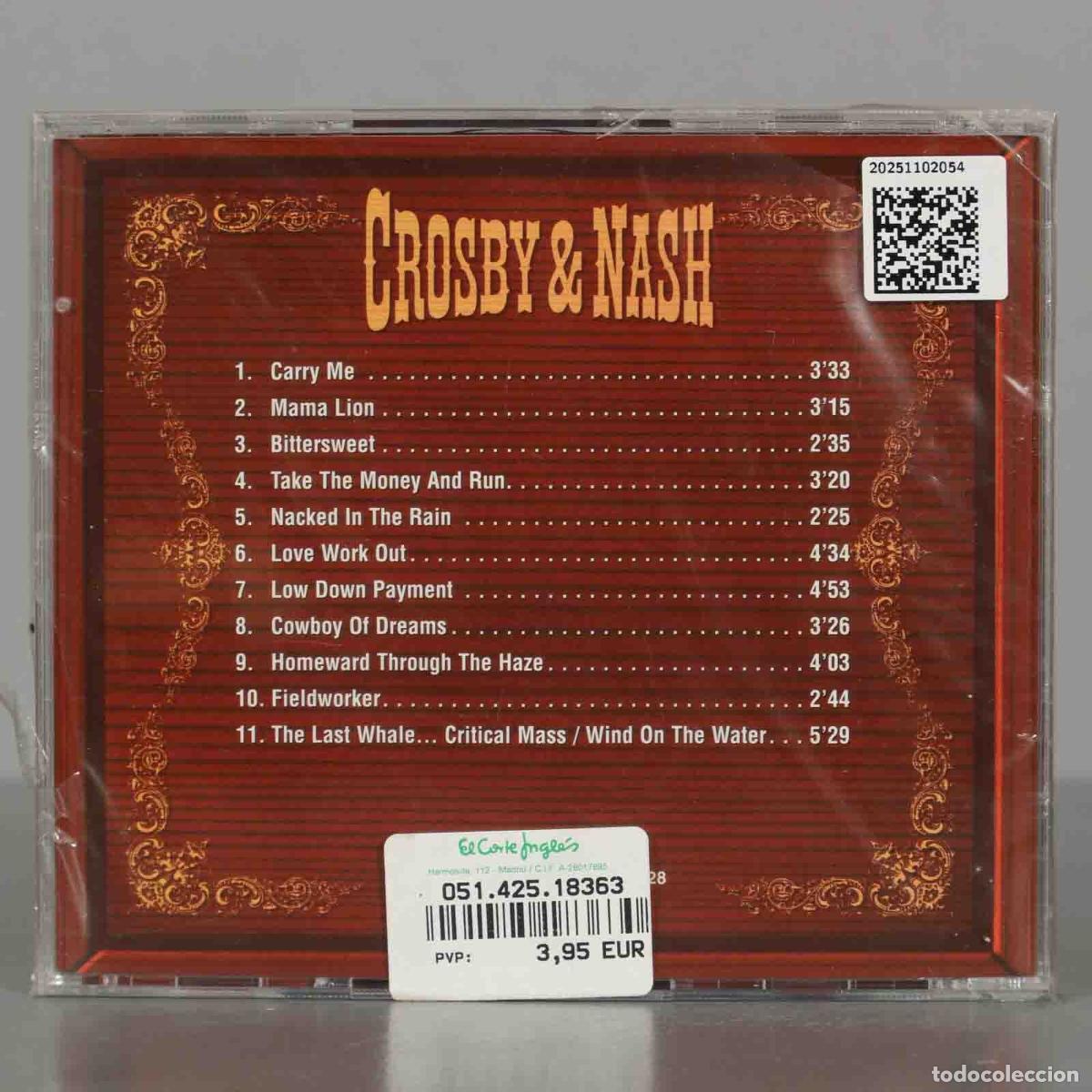 CDs de m&uacute;sica: CD. Crosby and Nash. PRECINTADO - Foto 2