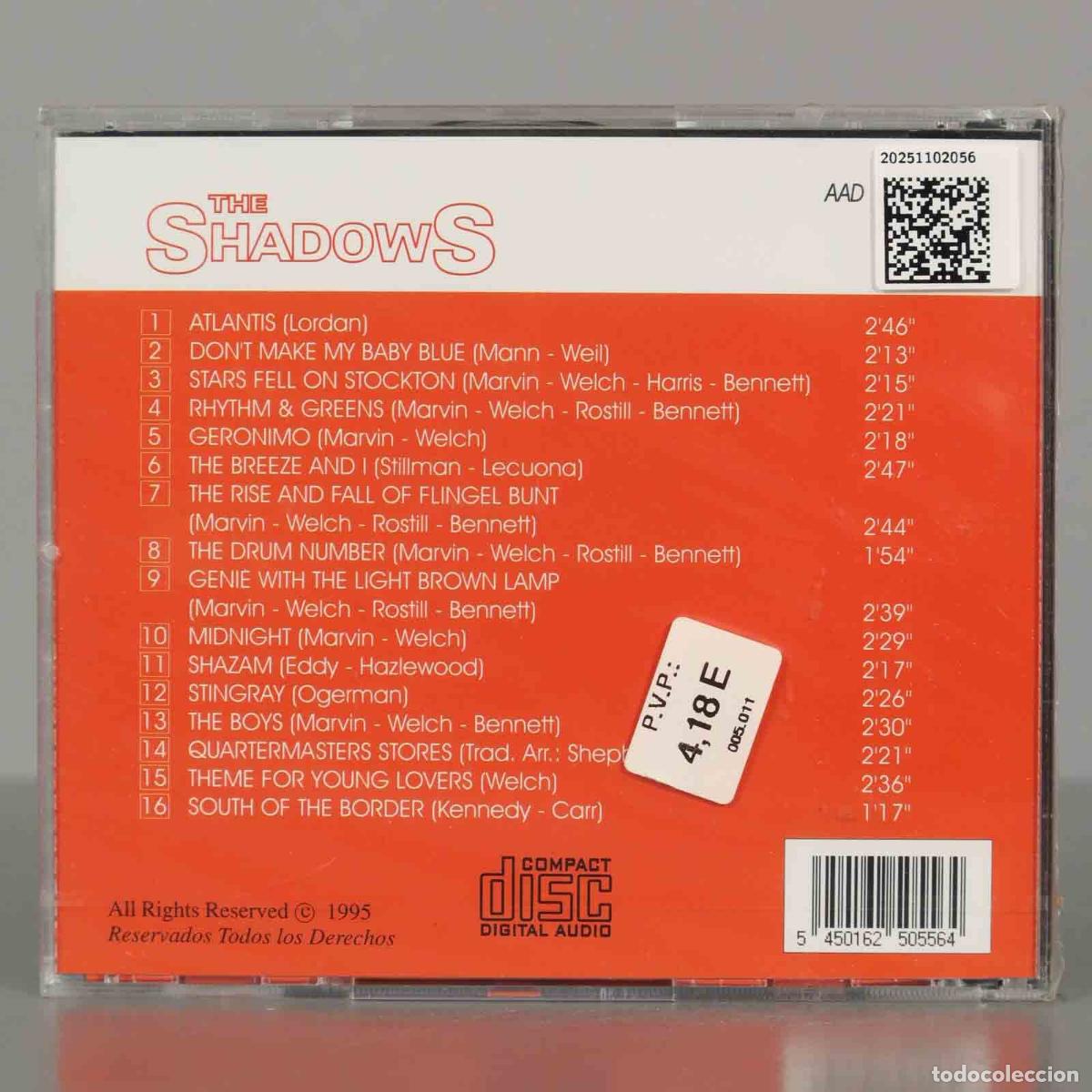 CDs de m&uacute;sica: CD. The Shadows &ndash; Atlantis. PRECINTADO - Foto 2