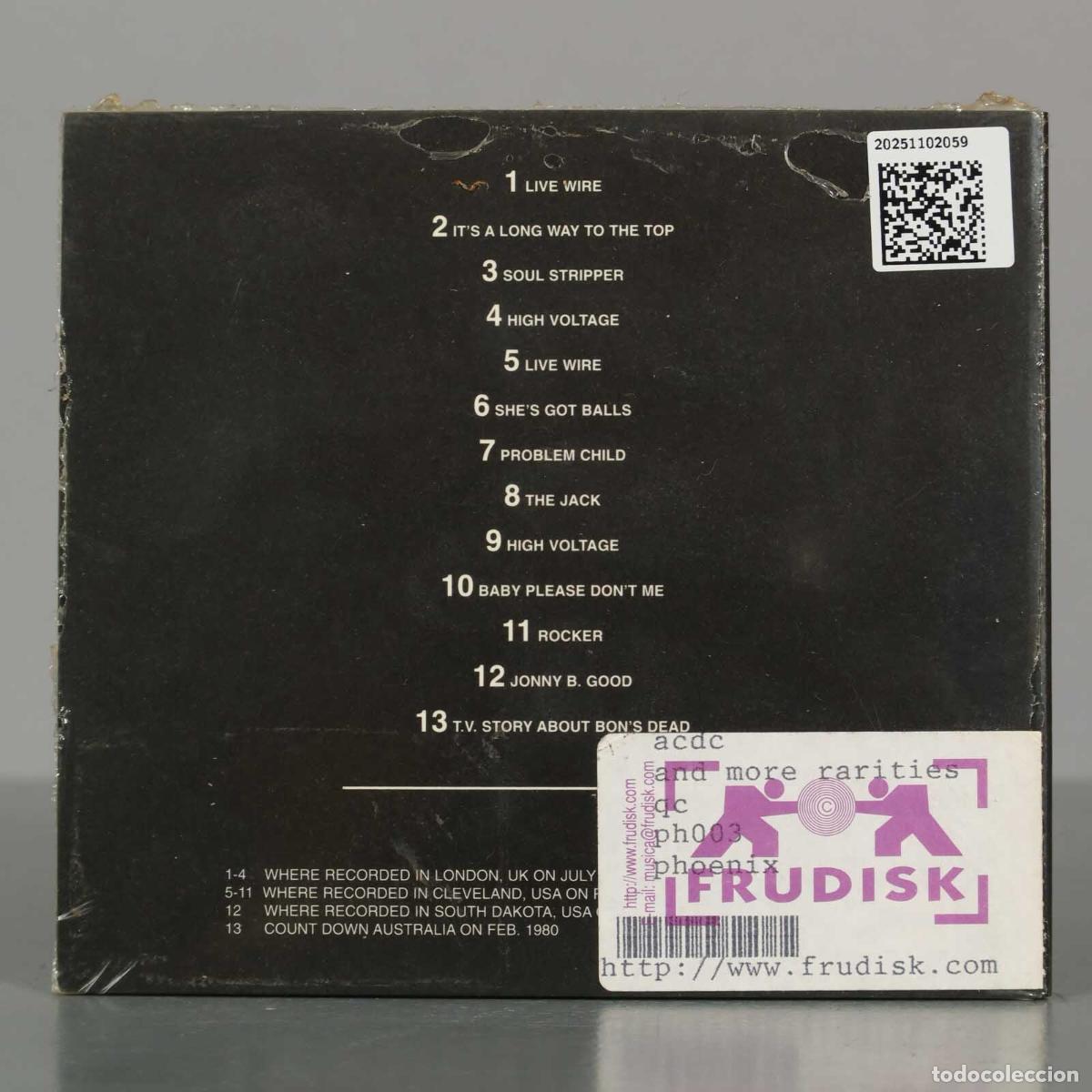 CDs de m&uacute;sica: CD. AC/DC &ndash; and more rareties. PRECINTADO - Foto 2