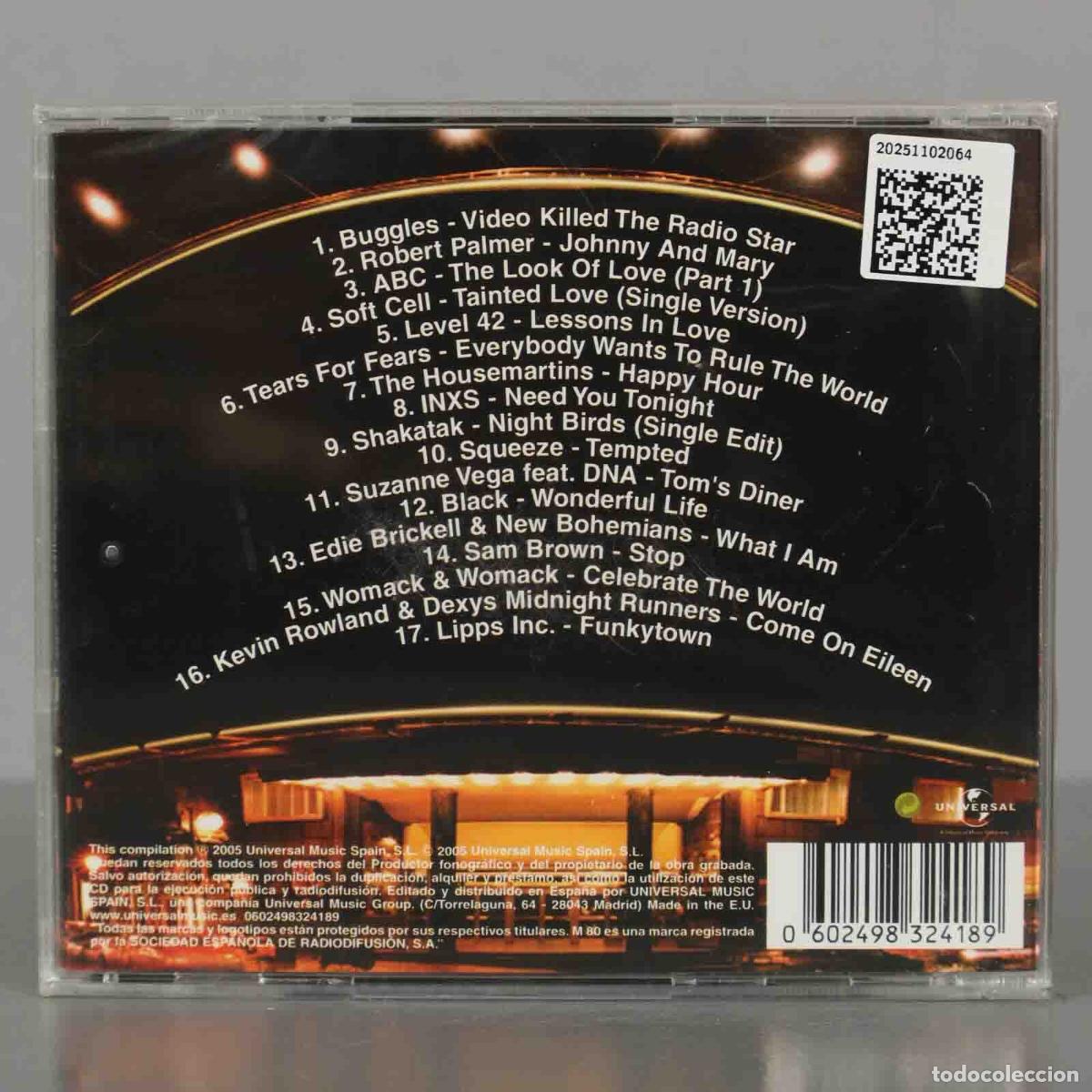 CDs de m&uacute;sica: CD. Various &ndash; M80 Radio: Todos Los &Eacute;xitos De Los 80&acute;. PRECINTADO - Foto 2