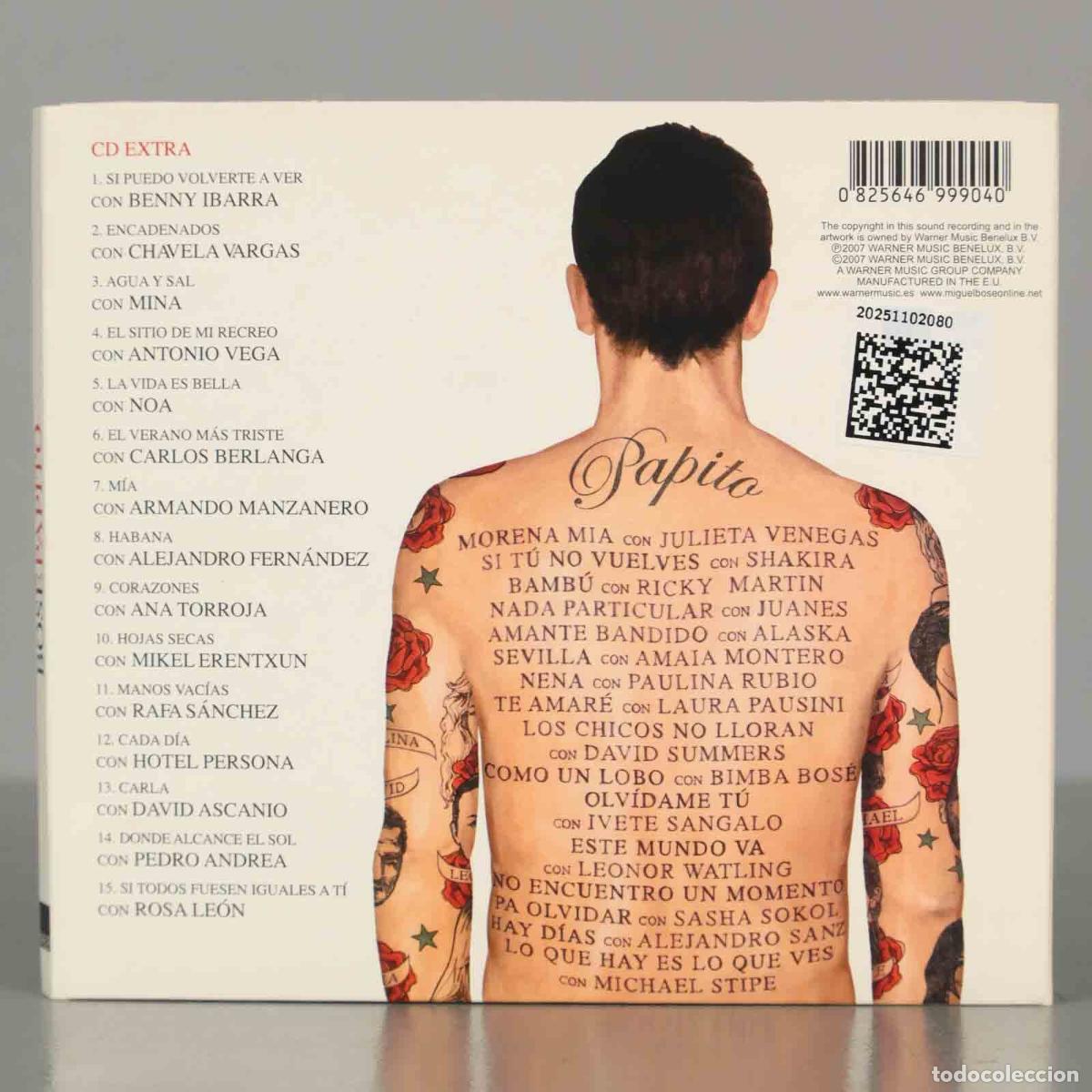 CDs de m&uacute;sica: CD. MIGUEL Bos&eacute; &ndash; Papito. - Foto 2
