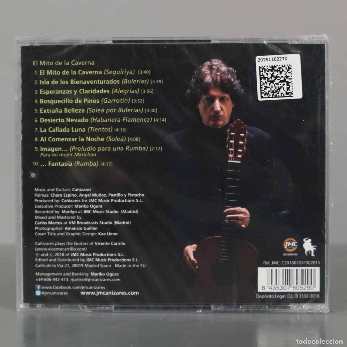 CDs de m&uacute;sica: CD. Ca&ntilde;izares &ndash; El Mito De La Caverna. PRECINTADO - Foto 2