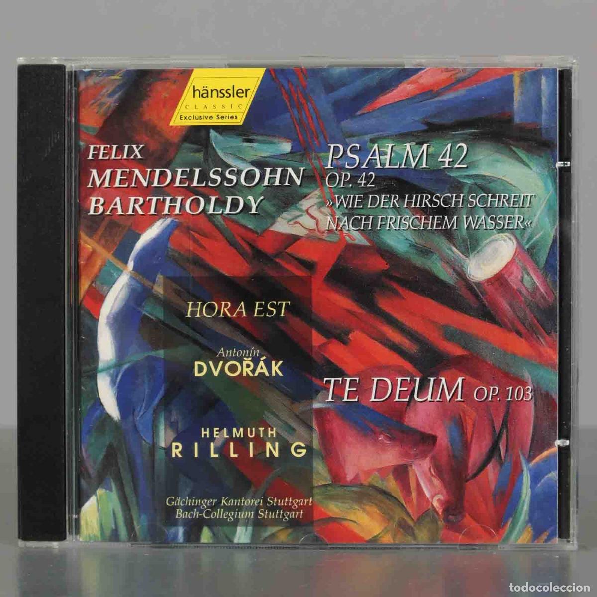 Music CDs: CD. Felix Mendelssohn Bartholdy - PSALM 42, OP,42. TE DEUM OP.103