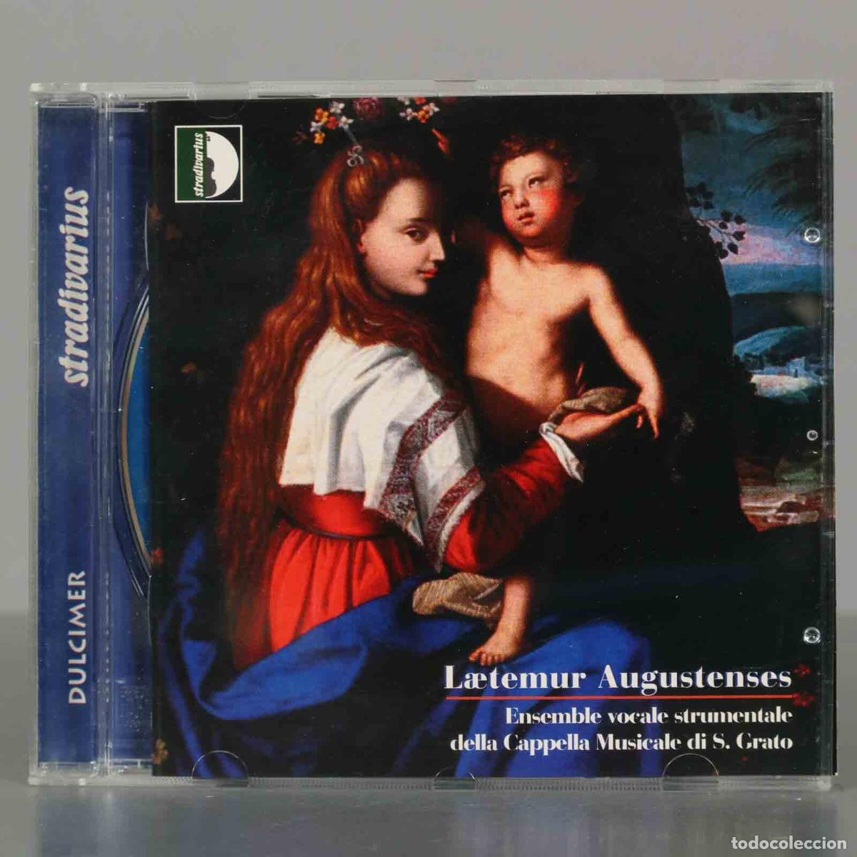 Music CDs: CD. L&aelig;temur Augustense - Ensemble Vocale Strumentale Della Cappella Musicale di S. Grato, Teresio Co