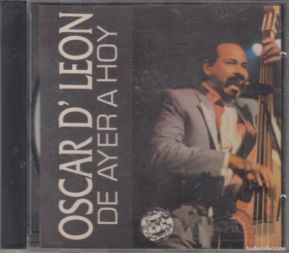 CDs de m&uacute;sica: Oscar DLeon cd De ayer a hoy 1992 Canada - Foto 1