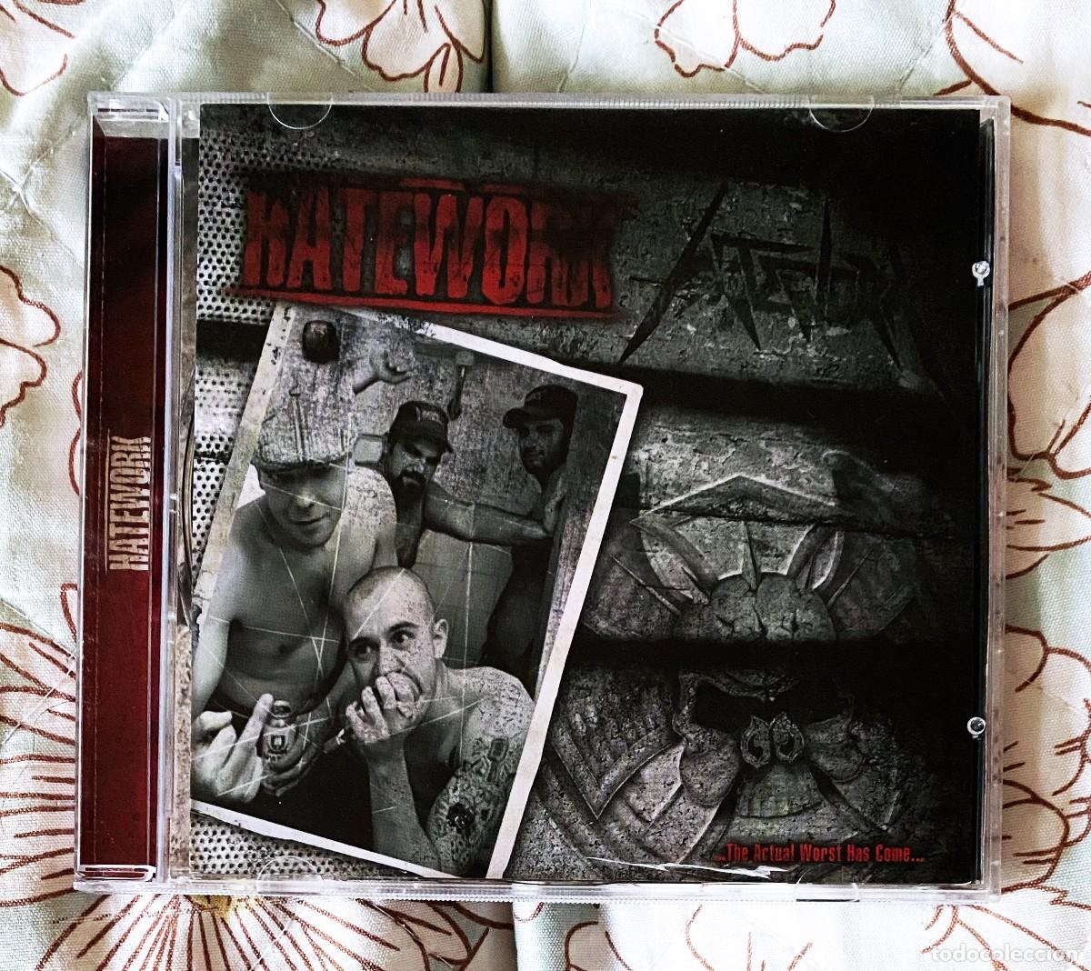 CDs de m&uacute;sica: HATEWORK - ...THE ACTUAL WORST HAS COME... CD - THRASH METAL HARDCORE - Foto 1