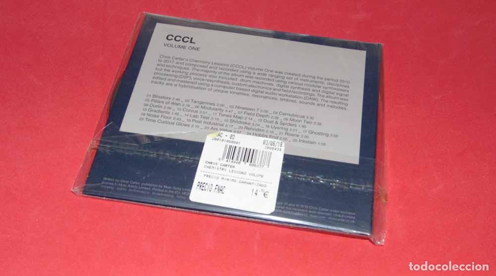 CDs de m&uacute;sica: Chris Carters Chemistry Lessons Volume One - CD 2018 - Foto 2