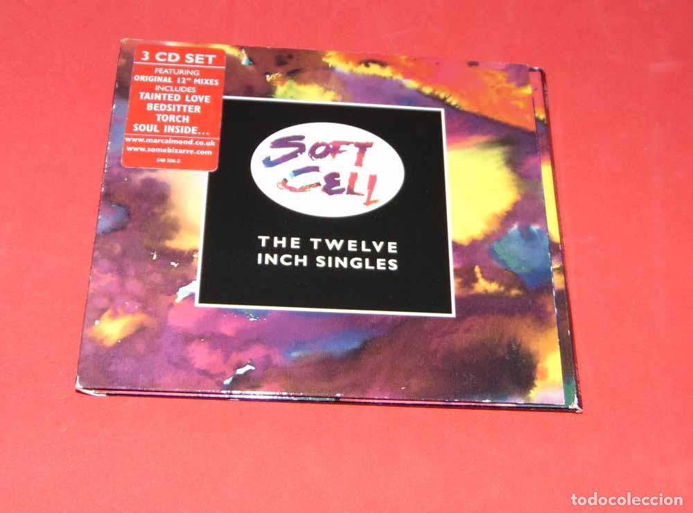 CDs de m&uacute;sica: SOFT CELL &ndash; The Twelve Inch Singles - TRIPLE CD 2000 - Foto 1