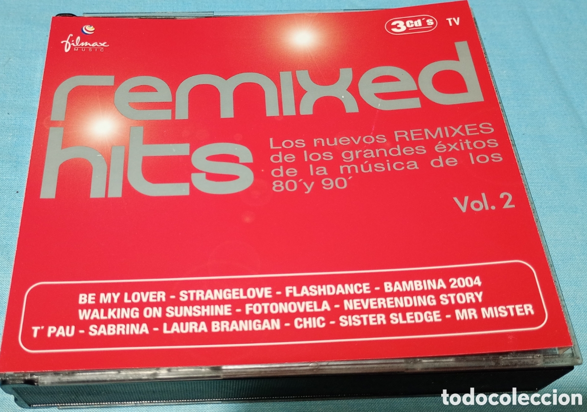 CDs de m&uacute;sica: Remixed hits volumen 2 , 3 CD - Foto 1