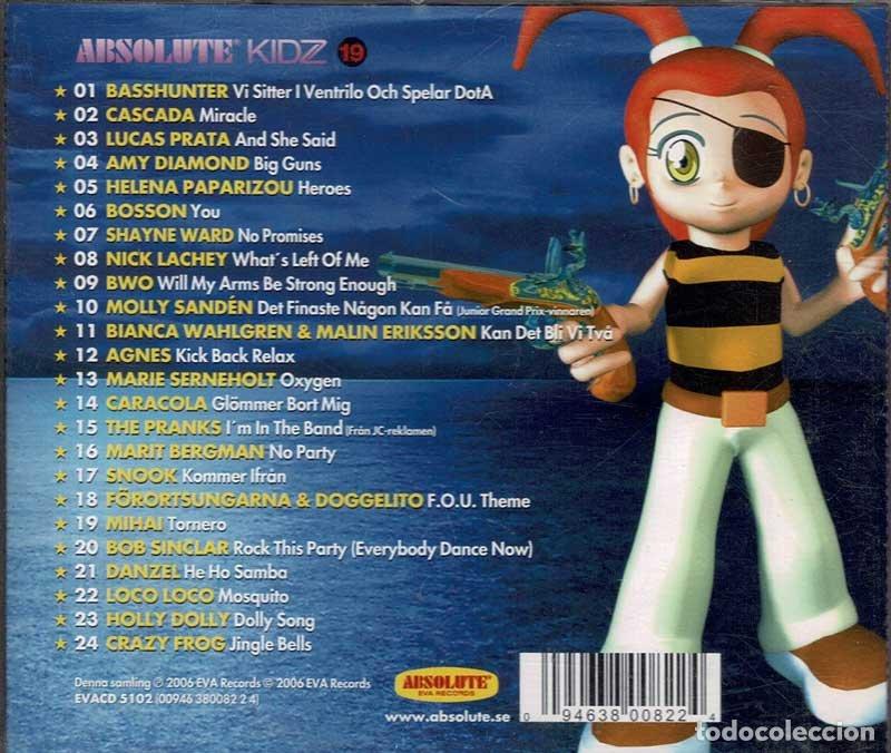 CDs de m&uacute;sica: Absolute Kidz 19. CD - Foto 2