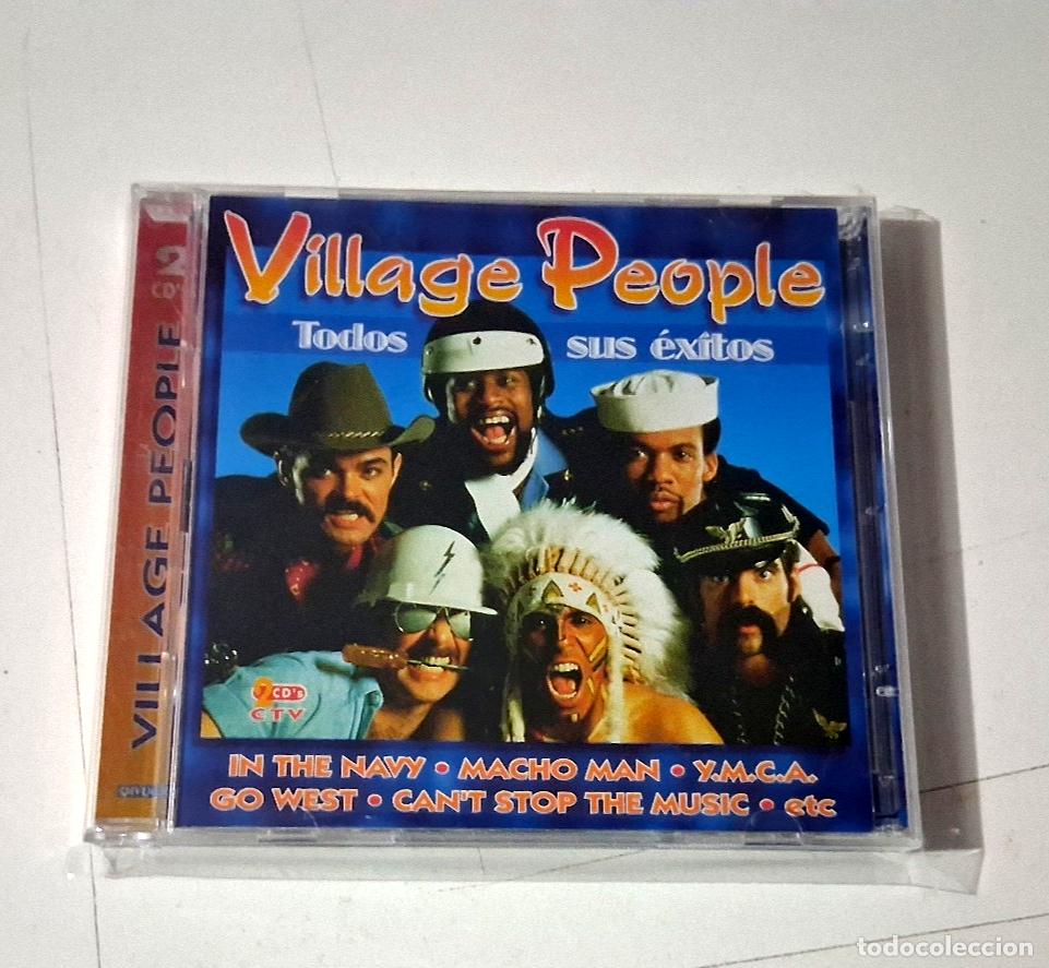 CDs de m&uacute;sica: VILLAGE PEOPLE &rdquo;TODOS SUS EXITOS&rdquo; 2CD 20 TRACKS CD - Foto 1